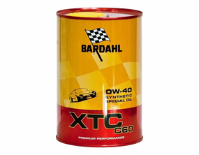 Моторна олива Bardahl XTC C60 0W40 AUTO 1л