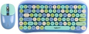 Бездротова клавіатура і миша з ергономічним дизайном XPRO TF660 (45939-_757)