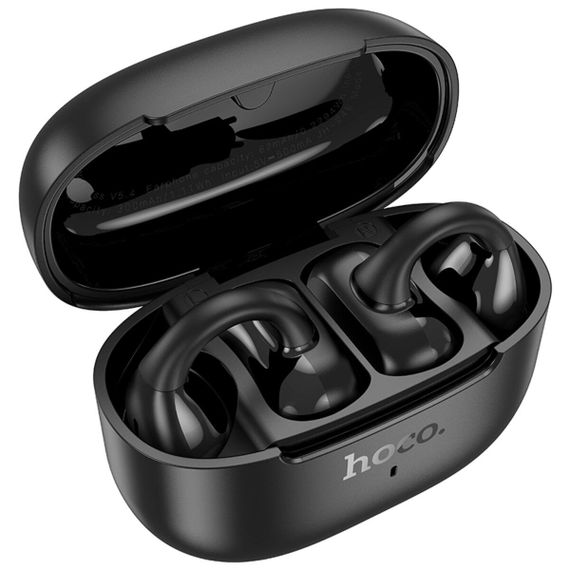 Бездротові навушники HOCO EA9 Clear sound clip-on true wireless BT headset Black | Зображення 1
