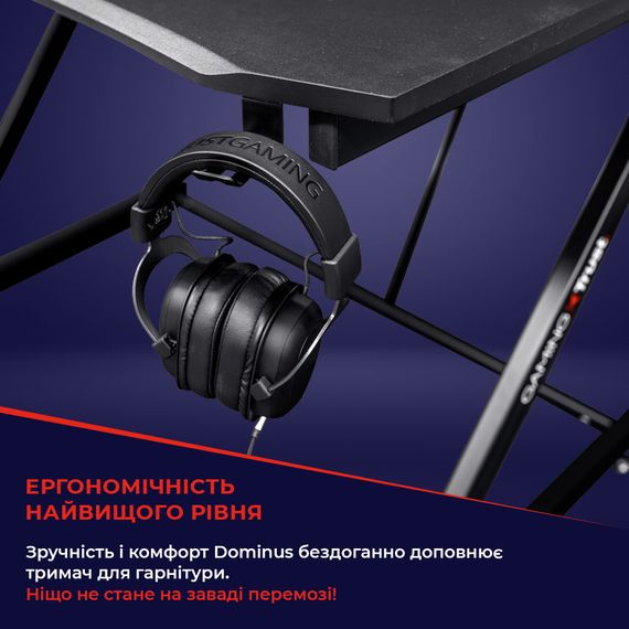 Ігровий стіл Trust GXT711X DOMINUS DESK BLACK (24503_TRUST) | Зображення 9
