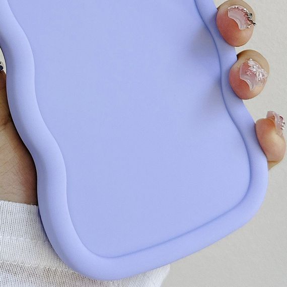 Чохол TPU Ripple для Apple iPhone 6/6s plus / 7 plus / 8 plus (5.5") Lilac Blue | Зображення 1