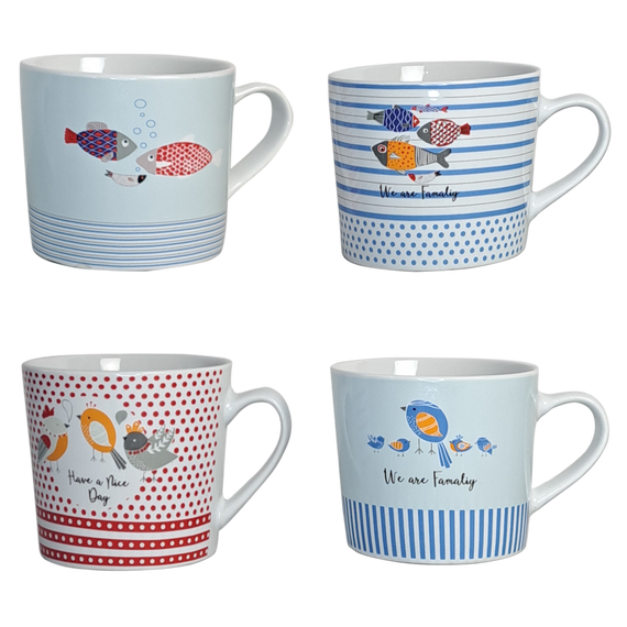 Чашка VT-C-110350 На хвилях 350 мл Vittora