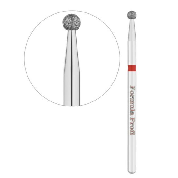 Фреза алмазная шар красная 025 Formula Profi