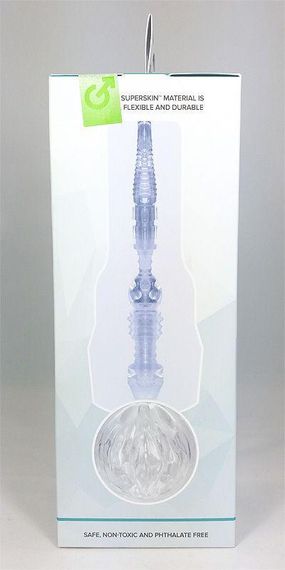 Мастурбатор-вагина Fleshlight Ice Lady Crystal, полупрозрачный материал и корпус sexstyle | Зображення 4