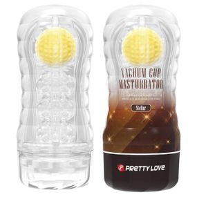 Прозорий мастурбатор вагіна PRETTY LOVE VACUUM CUP MASTURBATOR Stellar ABS TPR Sex Aura