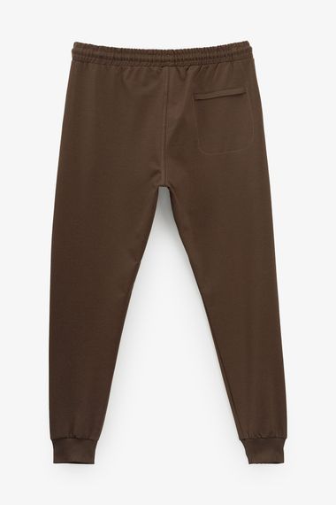 Спортивні штани однотонні чоловічі CLUB ju CJU6100 2XL Коричневий shop (2000991003767) | Зображення 5
