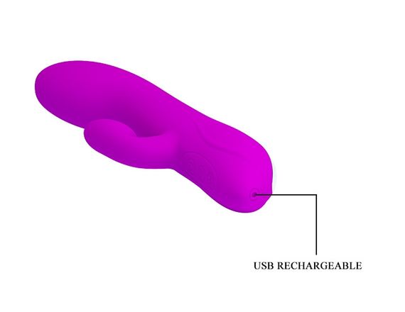 Вибратор с вакуумной стимуляцией клитора Pretty Love - Massage, BI-014395 sexstyle | Зображення 7