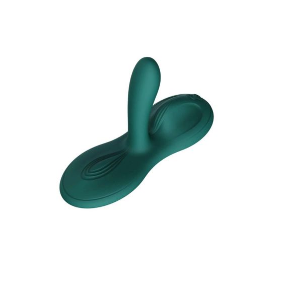 Sit-on-top смарт-вібратор Zalo – Flora Smart Vibrating Pad Turquoise Green, 9 моторів Sex Aura | Зображення 2