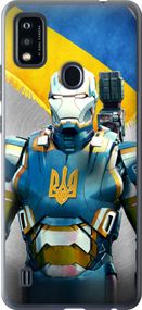 Чехол на ZTE Blade A51 Украинский киборг "980u-2506-17620"
