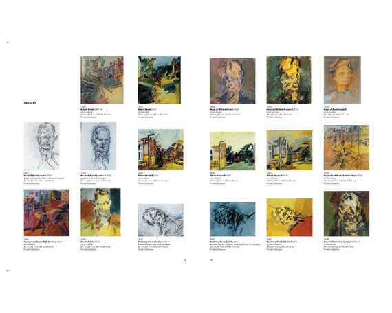Книга про мистецтво та художників, творчість Френк Ауербах. Frank Auerbach: Revised and Expanded Edition | Зображення 7