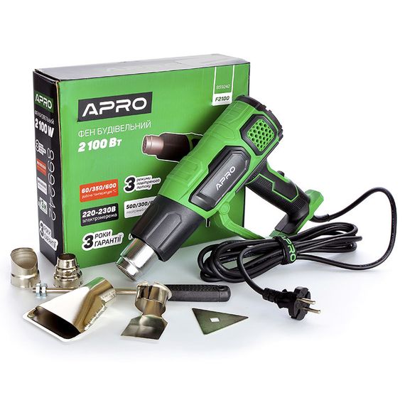 Фен будівельний APRO F2100 (899242)