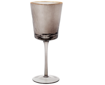 Келих із золотим кантом 400мл для червоного вина 579-211 БОНА ДИ