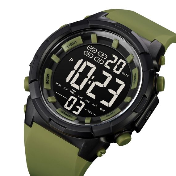 Годинник S2kmei 1845AG Army Green | Зображення 2