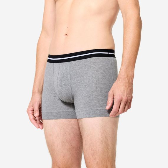Боксери чоловічі бавовняні дві пари сірі/хакі - XL | Зображення 5