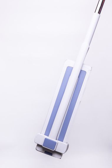 Швабра з вертикальною камерою для віджиму, телескопічна ручка, прибирання плитки, ламінату, паркету, лінолеуму HP-35015-6 | Зображення 1