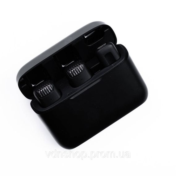 Петличка для телефона беспроводная набор 2 шт блютуз микрофон петличный с шумоподавлением HP176096 | Зображення 1