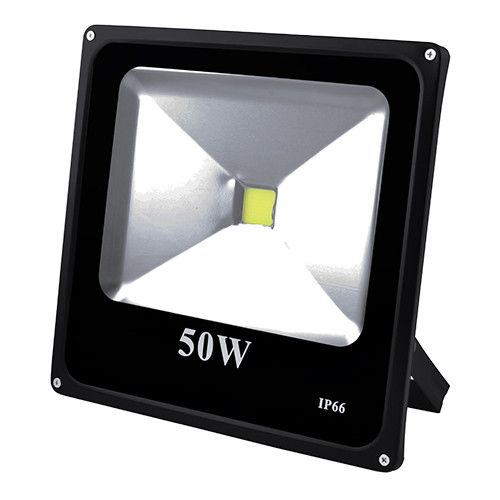 Прожектор светодиодный матричный 50W COB, IP66 (влагозащита), гладкий рефлектор