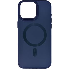 Чохол TPU+Glass Sapphire Midnight Open Camera with MagSafe для Apple iPhone 15 (6.1")