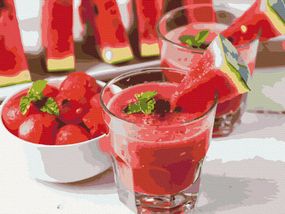 Картина за номерами. Art Craft "Кавуновий смузі" 40 * 50 см 12008-AC