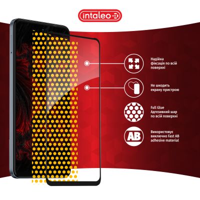 Стекло защитное Intaleo Full Glue Tecno Spark 20C Black (1283126589065) | Зображення 6
