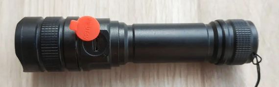 Фонарь ручной аккумуляторный RB-270 T6 карманный фонарик с зумом LED Zoom 18650 micro-USB | Зображення 5