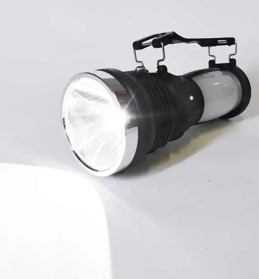 Ліхтар світлодіодний акумуляторний Stenson ME-4515 1W+30LED, чорний | Зображення 6