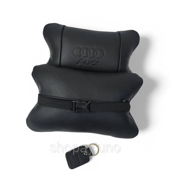 Комфортная подушка подголовник для автомобиля Audi Ауді, Авто подушки в машину, Подушка на авто сиденье UQ-51 | Зображення 4
