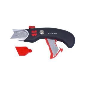 Нож WURTH 071566 013 с трапециевидным лезвием без фиксатора лезвия L170 мм ZEBRA