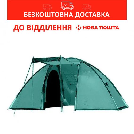 Палатка кемпинговая Tramp Eagle 4 (v2) Зеленая TRT-086