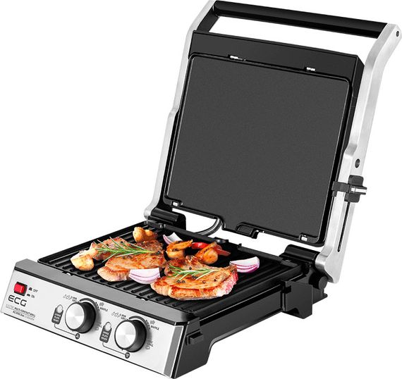 Электрогриль EСG Duo Grill and Waffle KG-2033 2000 Вт
