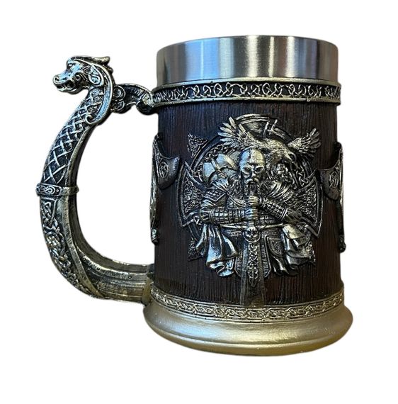 Чашка 3D Тор Рыцарь Драккар 500 мл | Зображення 1