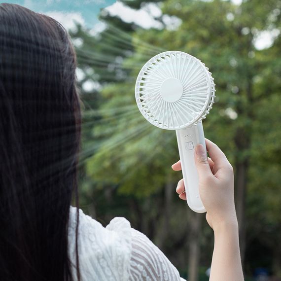 Портативний вентилятор K37 з затискачем 2000mAh White | Зображення 3
