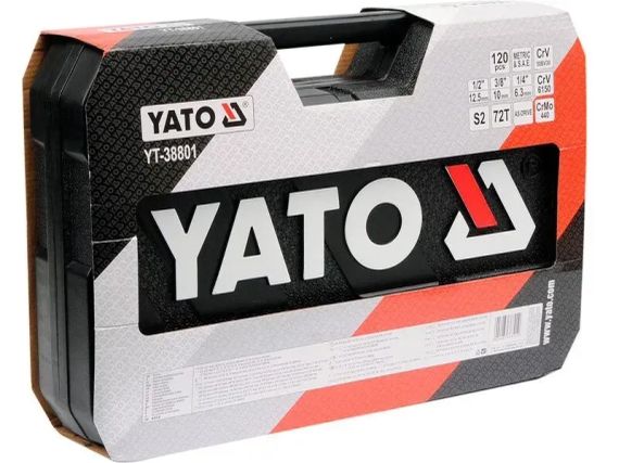Набір інструментів для авто 120 предметів YATO YT-38801