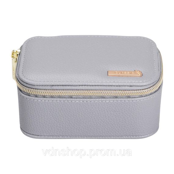 Скринька для прикрас з еко шкіри на блискавці міні органайзер для ювелірних виробів HP-5-26G | Зображення 3