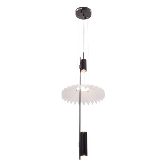 Люстра подвесная в спальню LED 21W WW+NW+CW WH BK (BR-01 665S/3) | Зображення 6