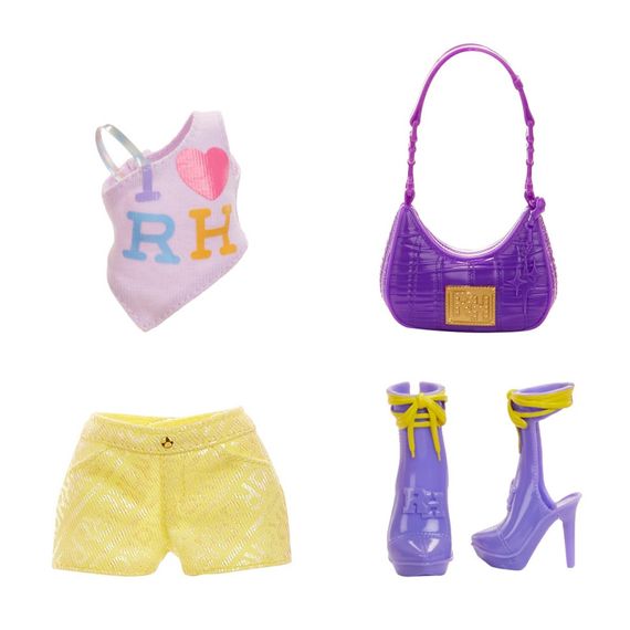 Лялька дитяча "Віолетта" Rainbow High 547563 серії "My Fashion Style" з аксесуарами | Зображення 5
