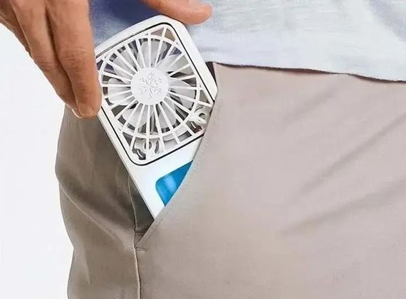 Вентилятор ручной ARCTIC COLD Pocket Chill • Портативный мини-вентилятор с LED-подсветкой и USB зарядкой