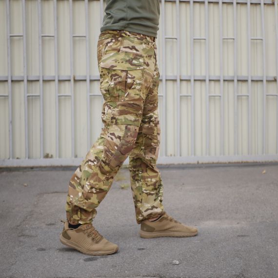 Брюки тактические со вставными наколенниками «Байрактар» Gen-5 Multicam | Зображення 8
