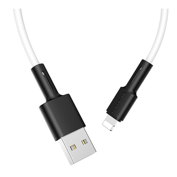 Кабель для зарядки телефона. USB Borofone BX31 Silicone Lightning | Зображення 5
