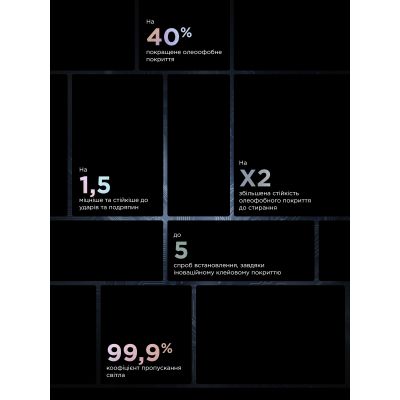 Стекло защитное Armorstandart Supreme Plus Black Icon Apple iPhone 15 Pro (ARM71139) | Зображення 3