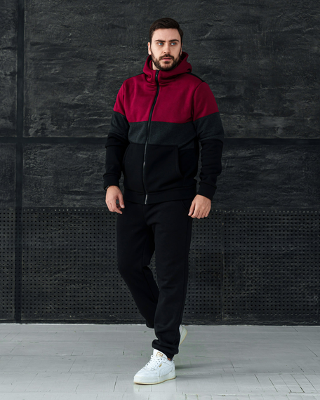 Костюм Гватемала Зима бордо L XL | Зображення 1