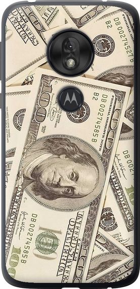 Чехол на Motorola Moto G7 Play Доллары "3016u-1656-17620"