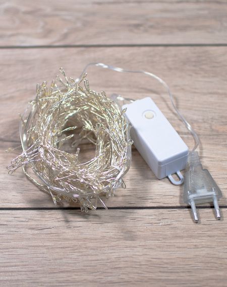 Гірлянда-місура срібний провід 220В пульт дистанційного керування 8 режимів 50m 1500L (47393-_697) | Зображення 5