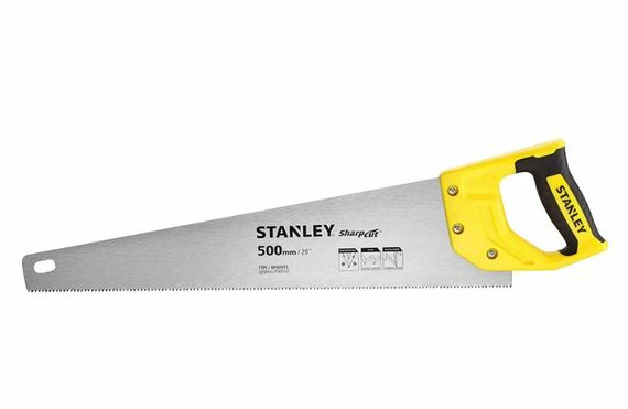 Ножівка по дереву Stanley Sharpcut 500 мм (STHT20367-1)