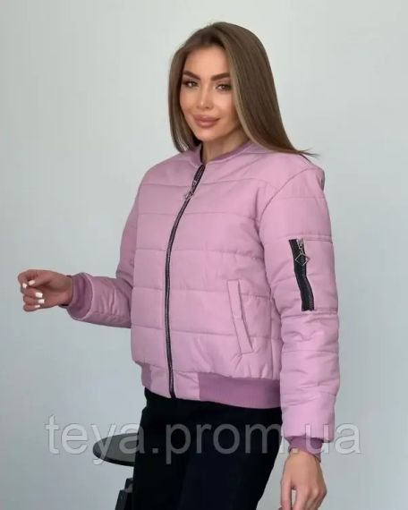 Куртка цвет розовый размеры S, XXL, L, M, XL FI_008770 | Зображення 2