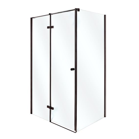 Душова кабіна INSANA Adriana Black 120х90х195 без піддона | Зображення 1