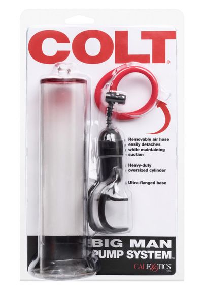 Вакуумная помпа мужская механическая California Exotics Colt Big Man прозрачная sexstyle | Зображення 1