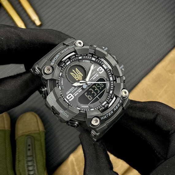 Чоловічий годинник Awarder 001 Тризуб золото All Black | Зображення 6
