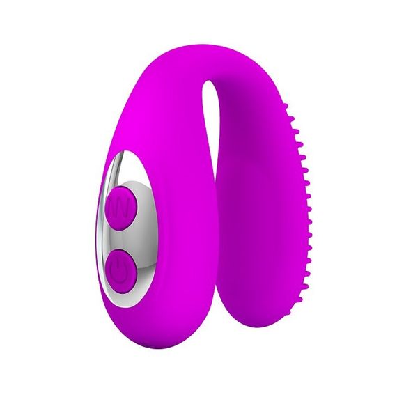 Силиконовый вибростимулятор для оральных ласк Pretty Love Mabel (фиолетовый) sexstyle | Зображення 5