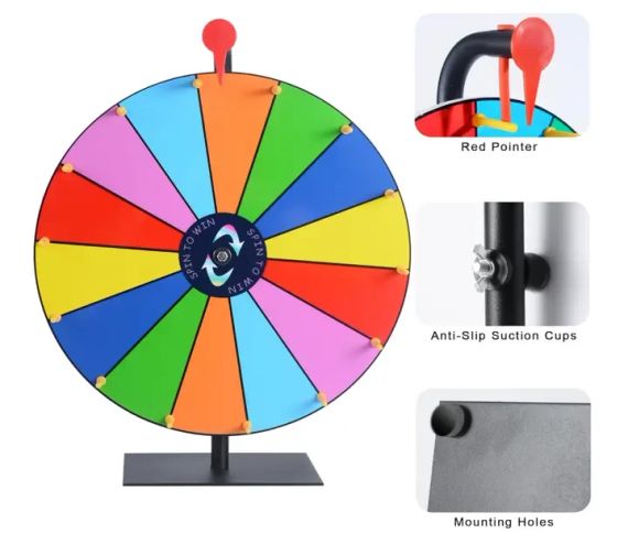 Ігрове колесо Lottery Wheel діаметром 30 см | Зображення 2